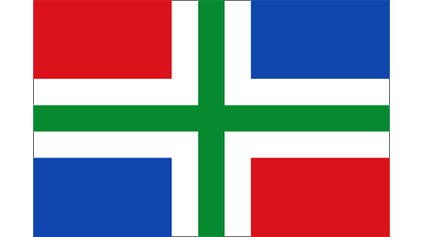 Provincievlag Groningen - 600 * 337 pixels
